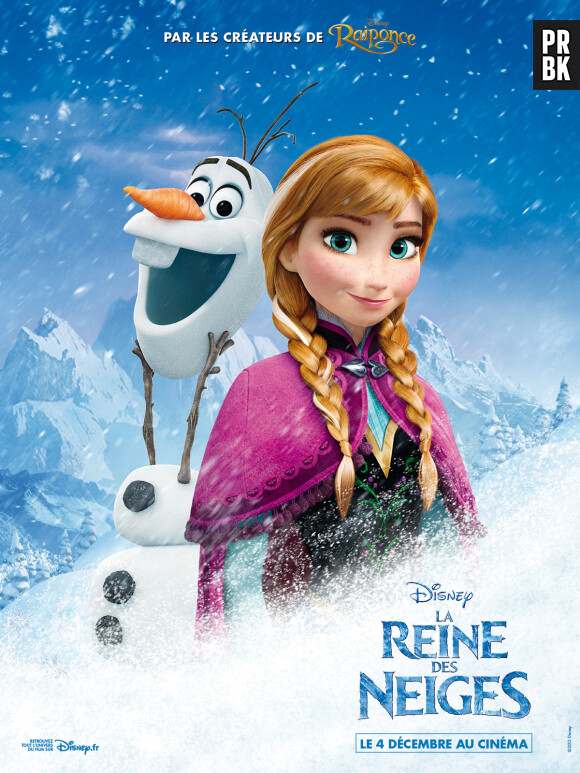 La Reine des Neiges au cinéma le 4 décembre