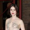 Lily Collins sublime pour les Glamour Women Of The Year Awards 2013