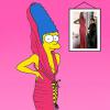 Marge Simpson relookée en Grace Jones par Humor Chic