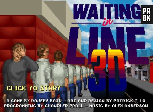 Waiting in Line 3D est très certainement l'un des jeux les plus nuls du monde