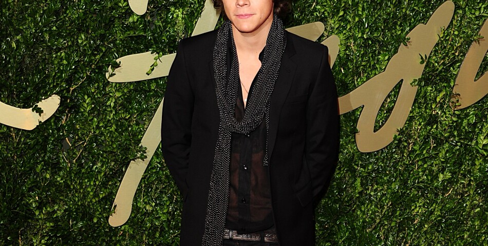 Harry Styles aux British Fashion Awards à Londres, le 2 décembre 2013