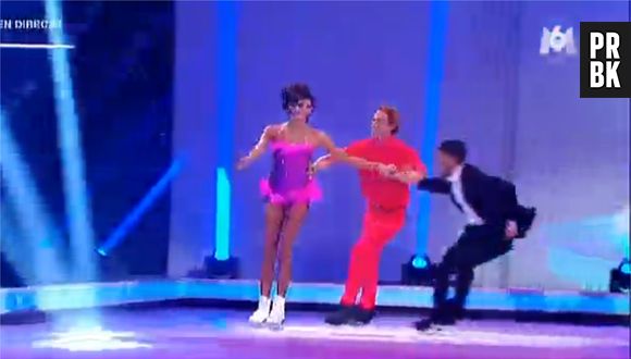 Ice Show : Chloé Mortaud sur la glace pendant le prime 2