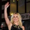 Britney Spears lors de son arrivée à Las Vegas le 2 décembre 2013 pour ses concerts au Planet Hollywood