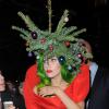 Lady Gaga dans l'ambiance pour Noël à Londres le 8 décembre 2013
