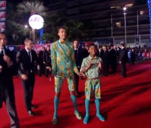 NMA 2014 : Stromae lors de son arrivée sur le tapis rouge à Cannes