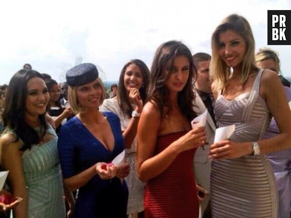 Les Miss France réunies au mariage de Rachel Legrain-Trapani, en juin 2013