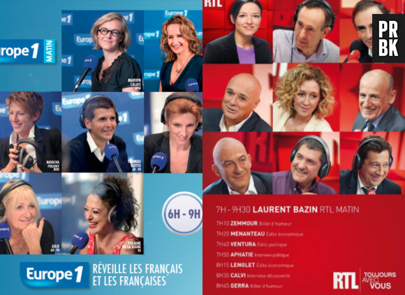 Europe 1 et RTL : leur gentil gue-guerre à coups d'affiches publicitaires