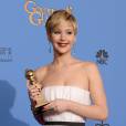 Golden Globes 2014 : Jennifer Lawrence gagnante du prix de meilleur second rôle féminin pour American Bluff