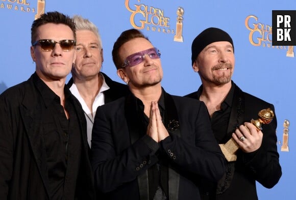 Golden Globes 2014 : U2 gagnant du prix de la meilleure chanson originale pour Mandela : un long chemin vers la liberté