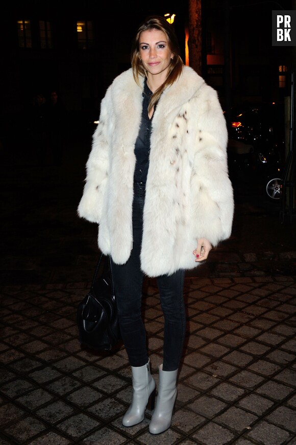 Alexandra Rosenfeld au défilé Billtornade pendant la Fashion Week automne-hiver 2014-2015 à Paris, le 18 janvier 2014