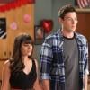 Cory Monteith et Lea Michele en couple dans la série Glee