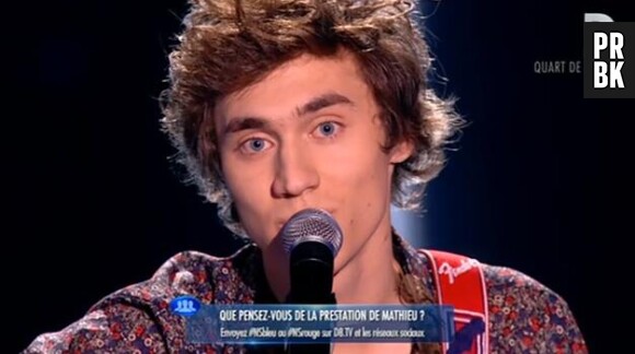 Nouvelle Star 2014 : Mathieu, candidat qualifié pour la demi-finale, le 6 février 2014 sur D8