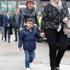 Cristiano Ronaldo : son fils Cristiano Ronaldo Junior s'envole pour Zurich et la cérémonie du Ballon d'or, le 13 janvier 2014