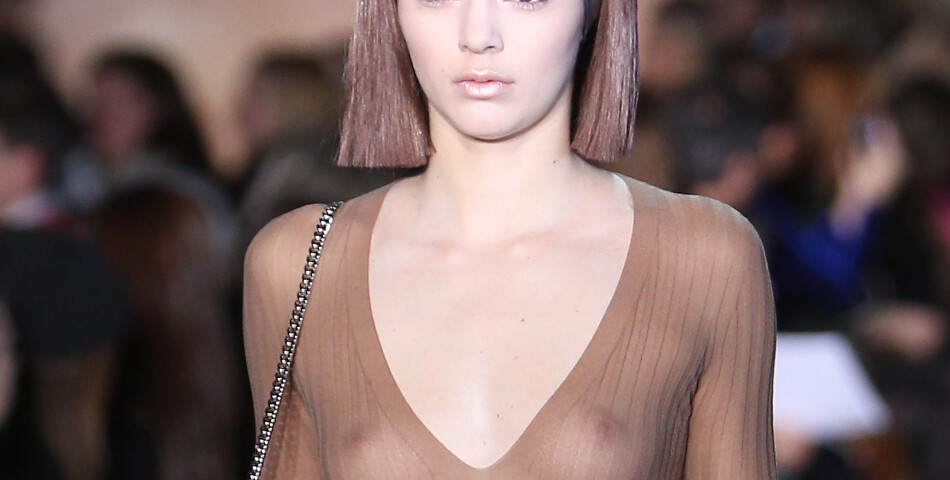 Kendall Jenner lors de la New York Fashion Week 2014 pour Marc Jacobs