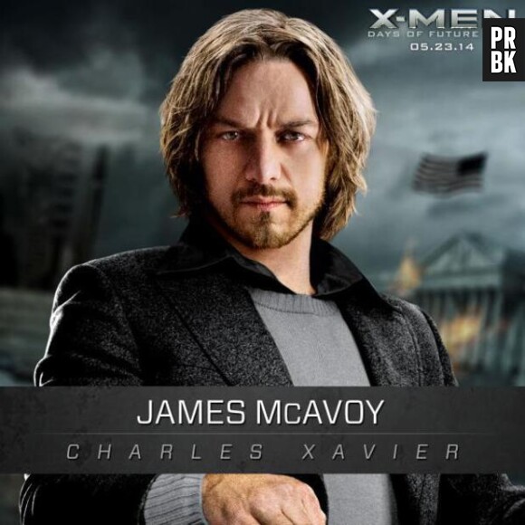 X-Men Days of Future Past : James McAvoy sur une affiche