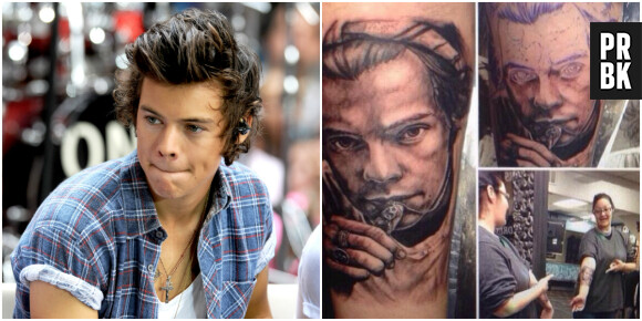 Harry Styles : une fan des One Direction se tatoue le visage du chanteur