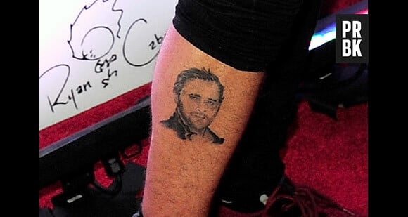 Ryan Gosling : Ryan Cabrera a son visage tatoué sur le bras
