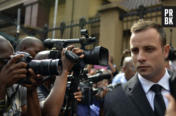 Oscar Pistorius à Pretoria, le 6 mars 2014.