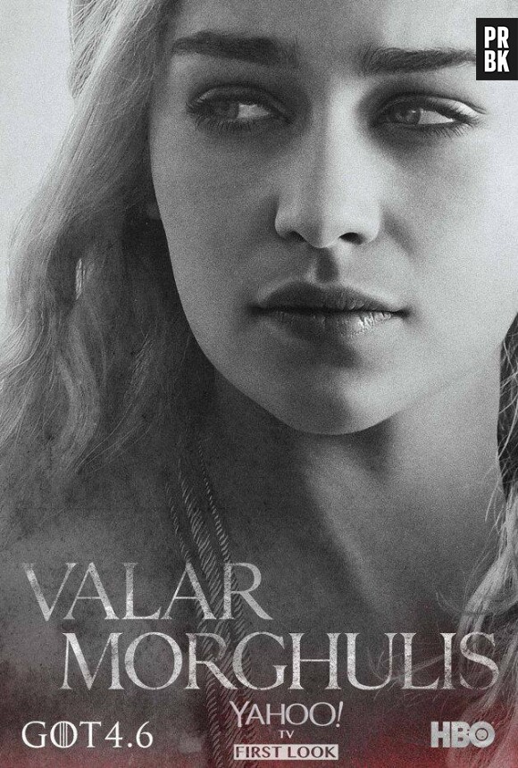 Game of Thrones saison 4 : Daenerys sur l'une des affiches officielles
