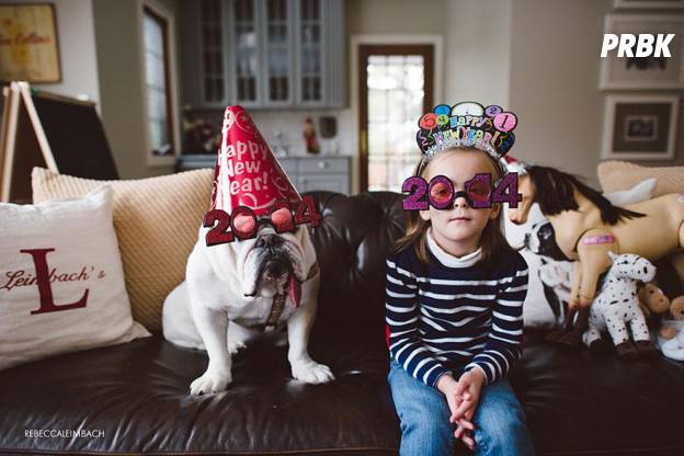 Lola et Harper nouvel an
