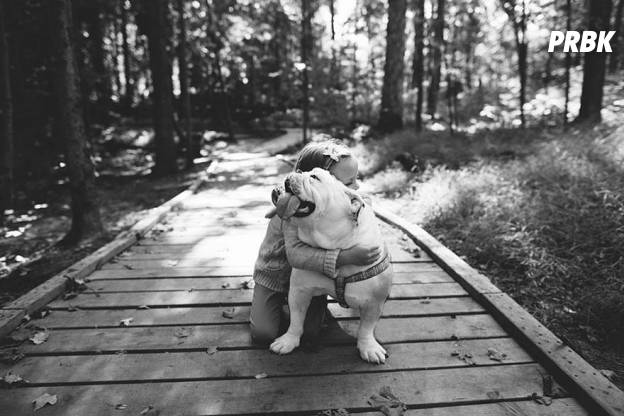 Lola et Harper en forêt