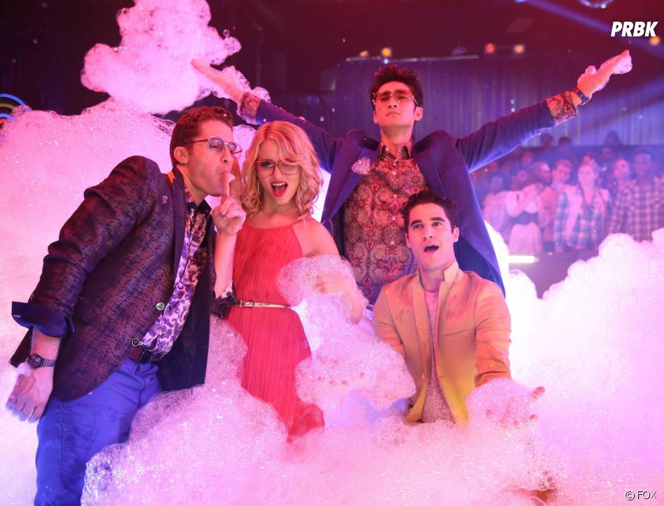 Glee saison 5, épisode 13 : ambiance disco sur une photo - Purebreak