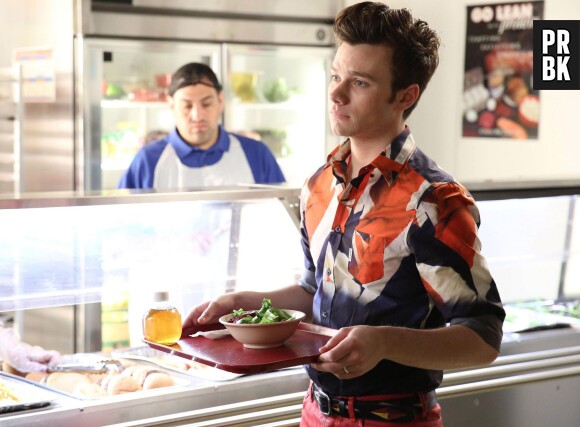 Glee saison 5, épisode 13 : Kurt (Chris Colfer) ému