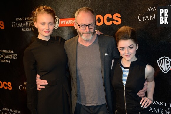 Game of Thrones : les acteurs à l'avant-première de la saison 4 à Paris le 2 avril 2014