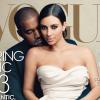 Kim Kardashian et Kanye West en Une de Vogue US, numéro d'avril 2014