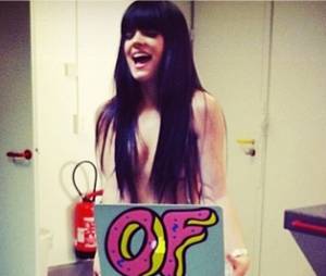 Lily Allen presque nue sur Instagram