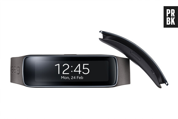 Le Samsung Galaxy Fit : le bracelet peut se changer