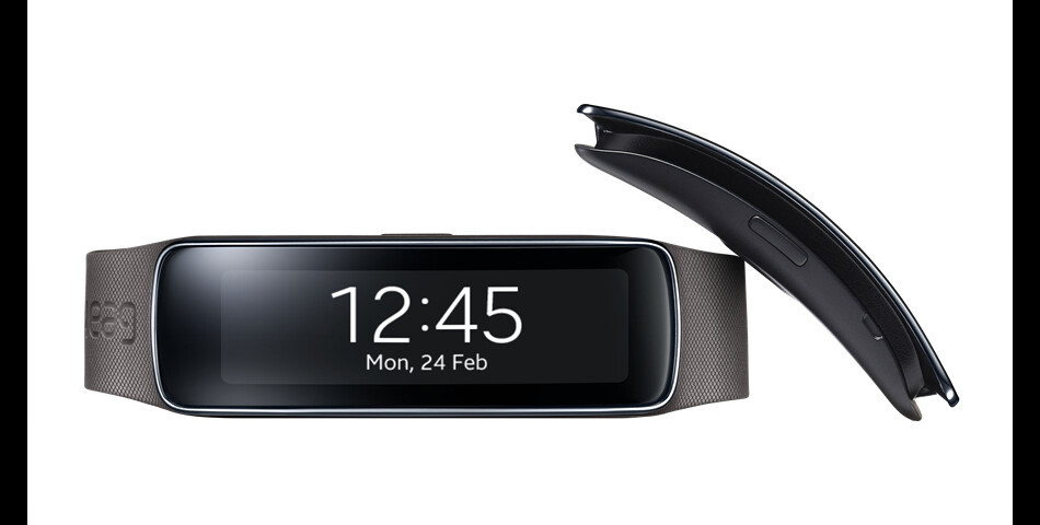 Le Samsung Galaxy Fit : le bracelet peut se changer