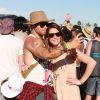 Kellan Lutz et Ashley Greene (Twilight) au festival de musique de Coachella 2014, le 11 avril