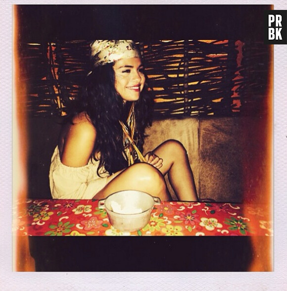 Selena Gomez souriante sur Instagram