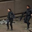 Hunger Games 3 : Liam Hemsworth et Jennifer Lawrence en tournage à Noisy le Grand le 13 mai 2014