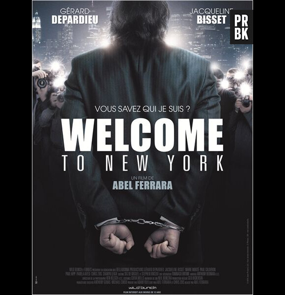 Gérard Depardieu sur l'affiche de Welcome to New York
