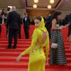 Irina Shayk sur le tapis rouge du Festival de Cannes 2014, le mercredi 21 mai