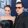 Brad Pitt et Angelina Jolie étaient présents à la projection de Maléfique à Los Angeles, le 28 mai 2014