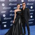  Brad Pitt et Angelina Jolie en couple &agrave; la projection de Mal&eacute;fique &agrave; Los Angeles, le 28 mai 2014 