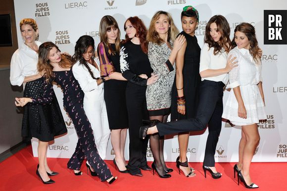 Sous les jupes des filles : l'équipe du film réunie à Paris, le 2 juin 2014
