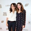 Laetitia Casta et Audrey Dana sur le tapis rouge de Sous les jupes des filles, le 2 juin 2014 à Paris