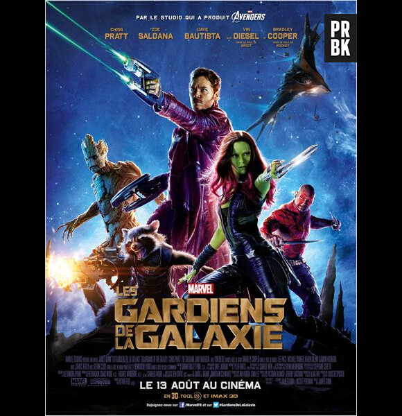Les Gardiens de la Galaxie sortira le 13 août au cinéma