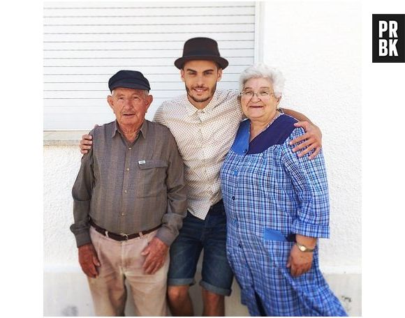 Baptiste Giabiconi sur le tournage du clip de Je t'emmène avec moi