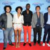 Thomas Ngijol et toute l'équipe du film Fast Life pendant le Festival du film des Champs Elysées, le 11 juin 2014 à Paris
