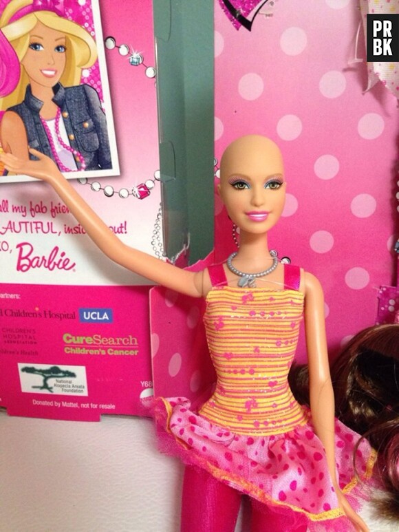 La Barbie Ella, une barbie chauve créée par Mattel pour les enfants atteints du cancer