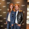 Doria Tillier et Augustin Trapenard à la soirée d'ouverture de la boutique Kiehl's à Paris, le 3 juillet 2014