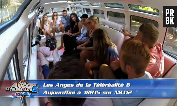 Les Anges 6 : les candidats sur le chemin de l'aéroport dans l'épisode 86