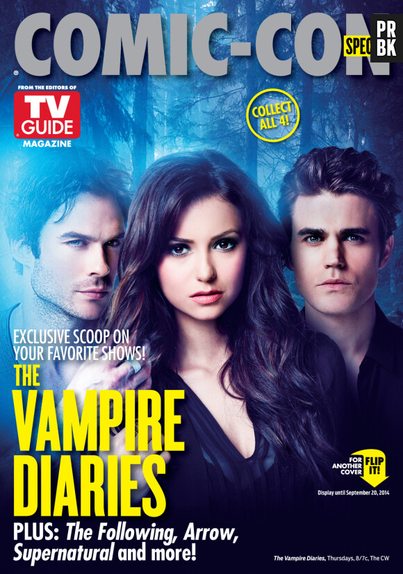 Vampire Diaries : une couverture spéciale de TV Guide pour le Comic Con 2014