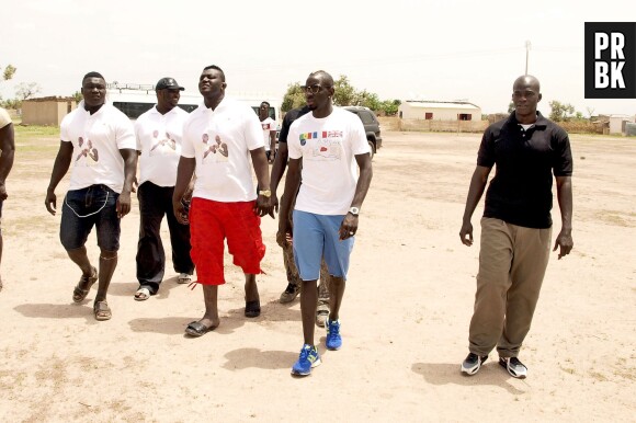 Mamadou Sakho en vacances au Sénégal