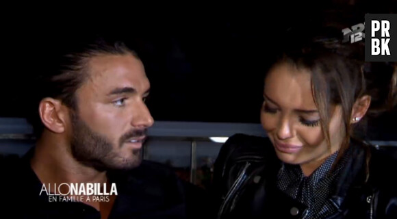 Nabilla Benattia en larmes après la demande en mariage de Thomas Vergara dans Allo Nabilla